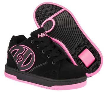 Propel - Black And Hot Pink Heelys (400x400), Png Download