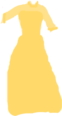 Vestido Elegante - Illustration (523x896), Png Download