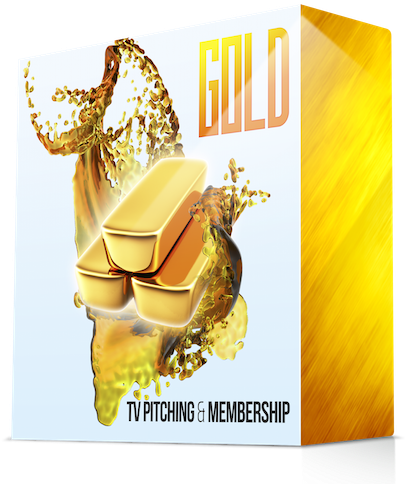 Gold Tv Pitching And Membership - Graphic Design (500x500), Png Download