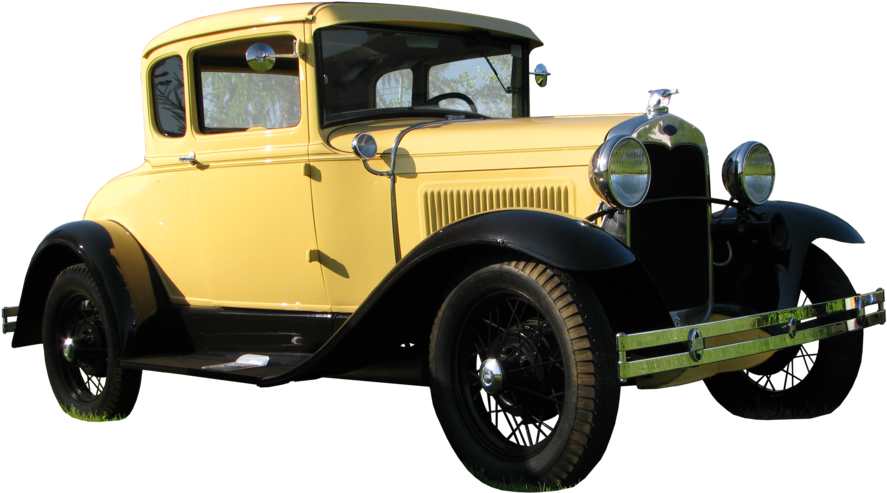 Old Ford Car Png (900x519), Png Download