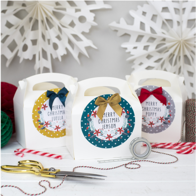 Personalised Christmas Gift Bow - Christmas Day (872x393), Png Download