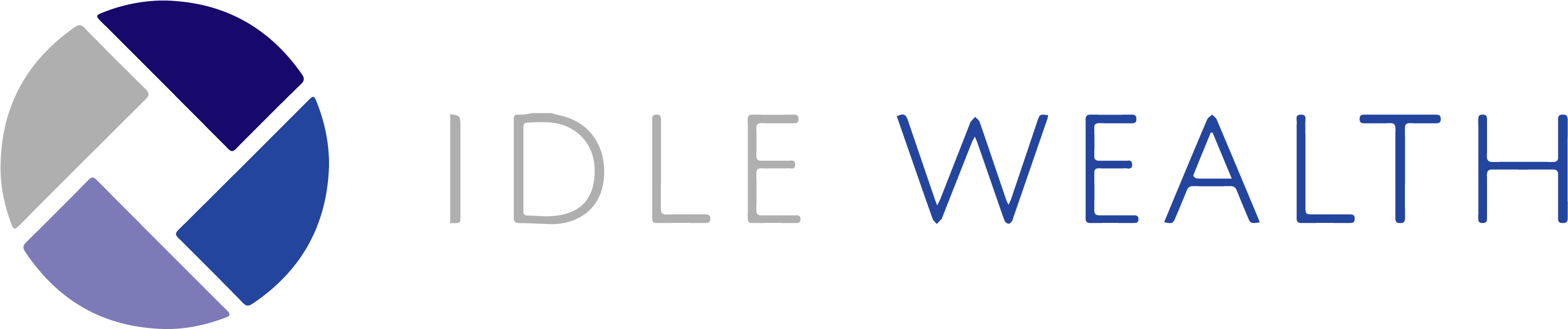 Cropped Idle Wealth Logo3use 4 - Portable Network Graphics (3002x1017), Png Download