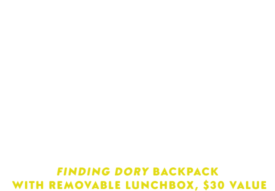 Bag-en - Finding Dory:three Little Words: A Disney Read-along (550x381), Png Download