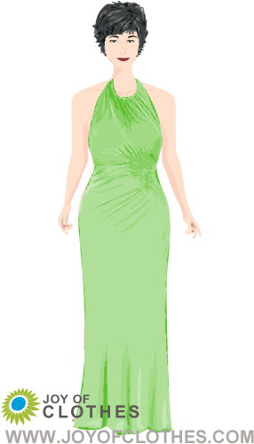 Vestido Verde Claro - Casual Wear (300x520), Png Download