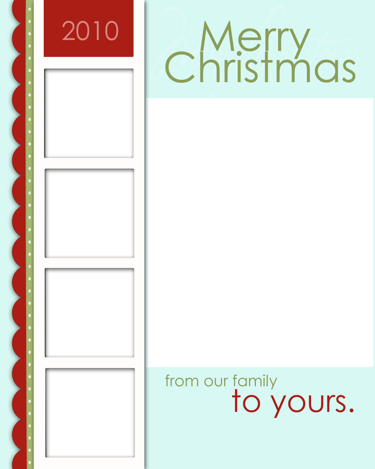 My Loss Your Gain Free Christmas - Template (1280x1600), Png Download