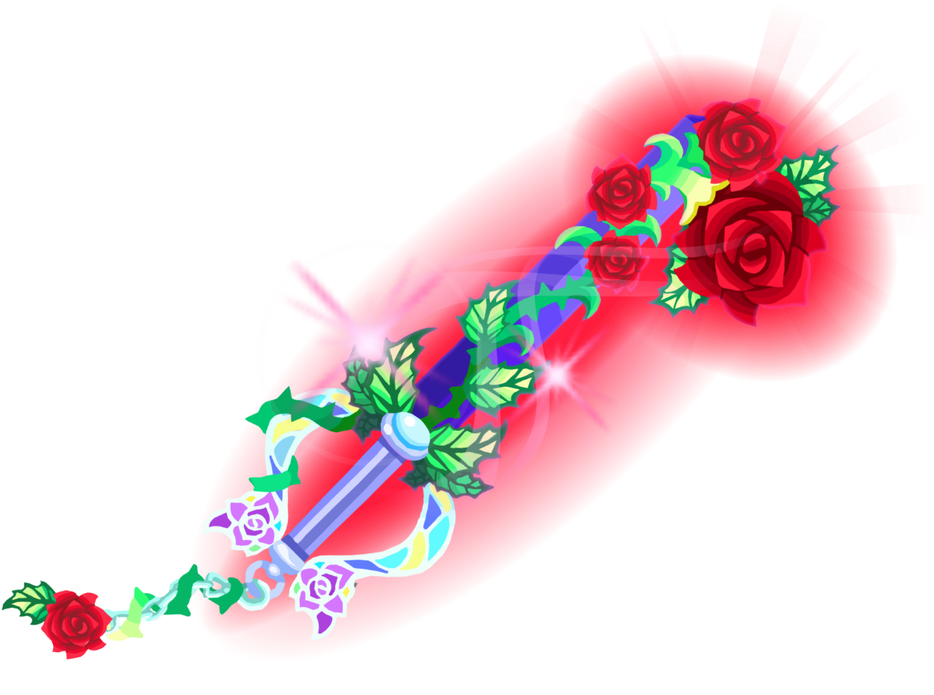 Divine Rose Khx - Kingdom Hearts Χ (1324x986), Png Download