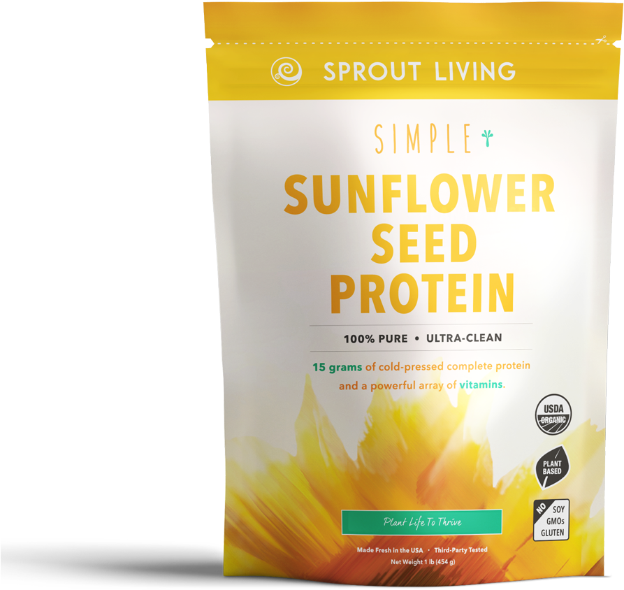 Sunflower Seed Protein - Protein (1200x1200), Png Download