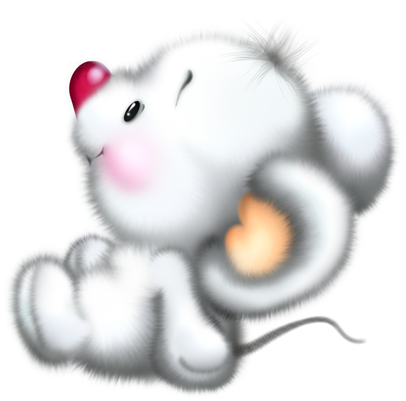 Cute Mice Cartoon (1405x1330), Png Download