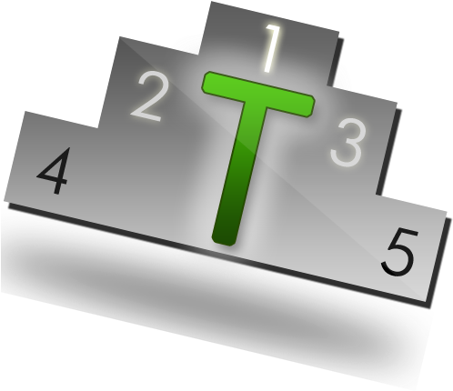 Ranking - Ranking Icon Top 5 (500x500), Png Download