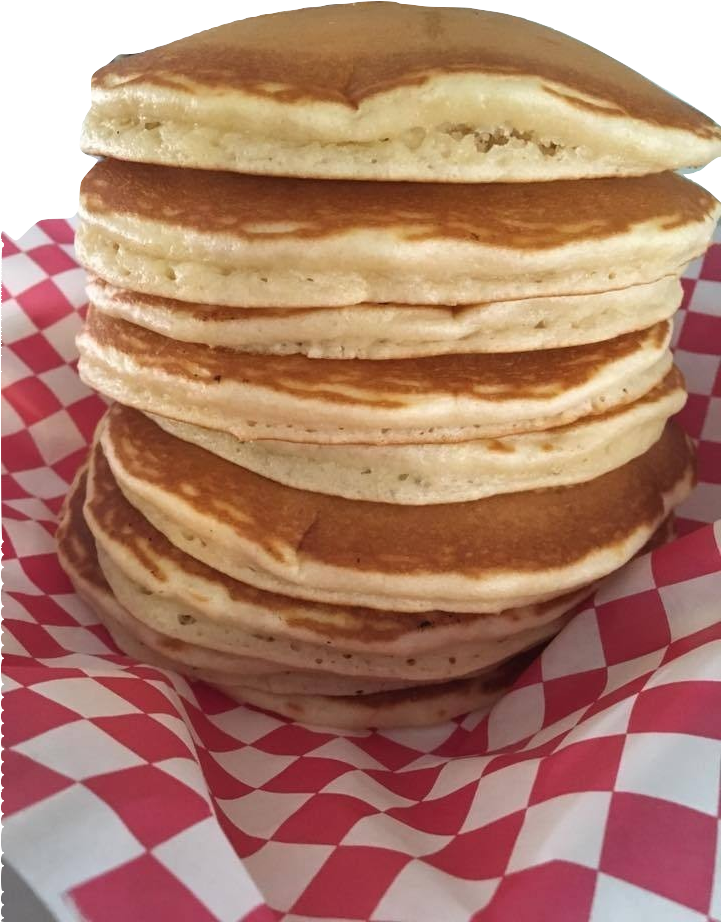 With Chocolate Bits Baked Inside, Topped With Whip - Pickert (720x940), Png Download