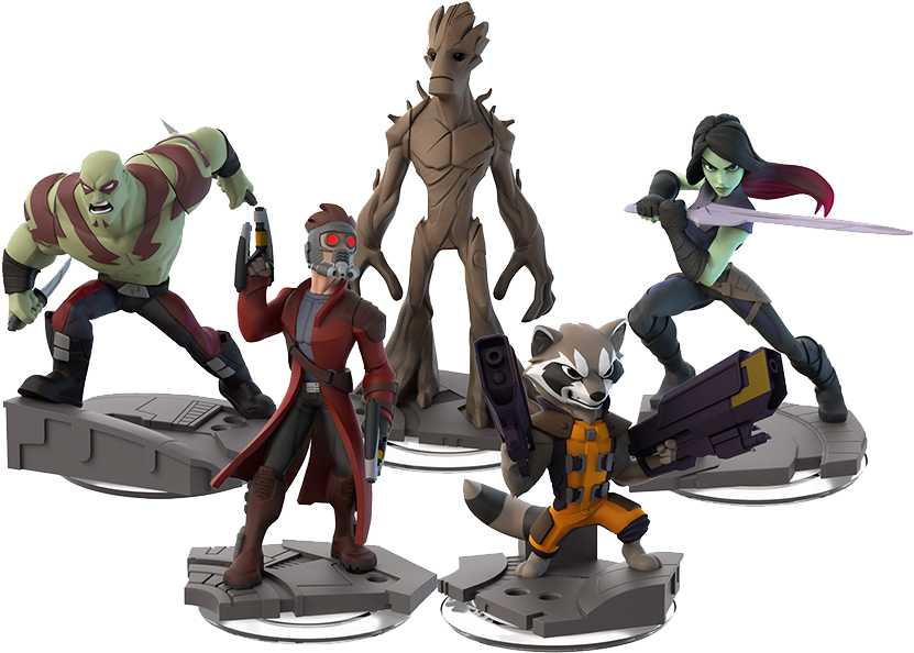 Guardianes De La Galaxia - Disney Infinity 2.0 Drax (guardians Of The Galaxy) (1446x615), Png Download