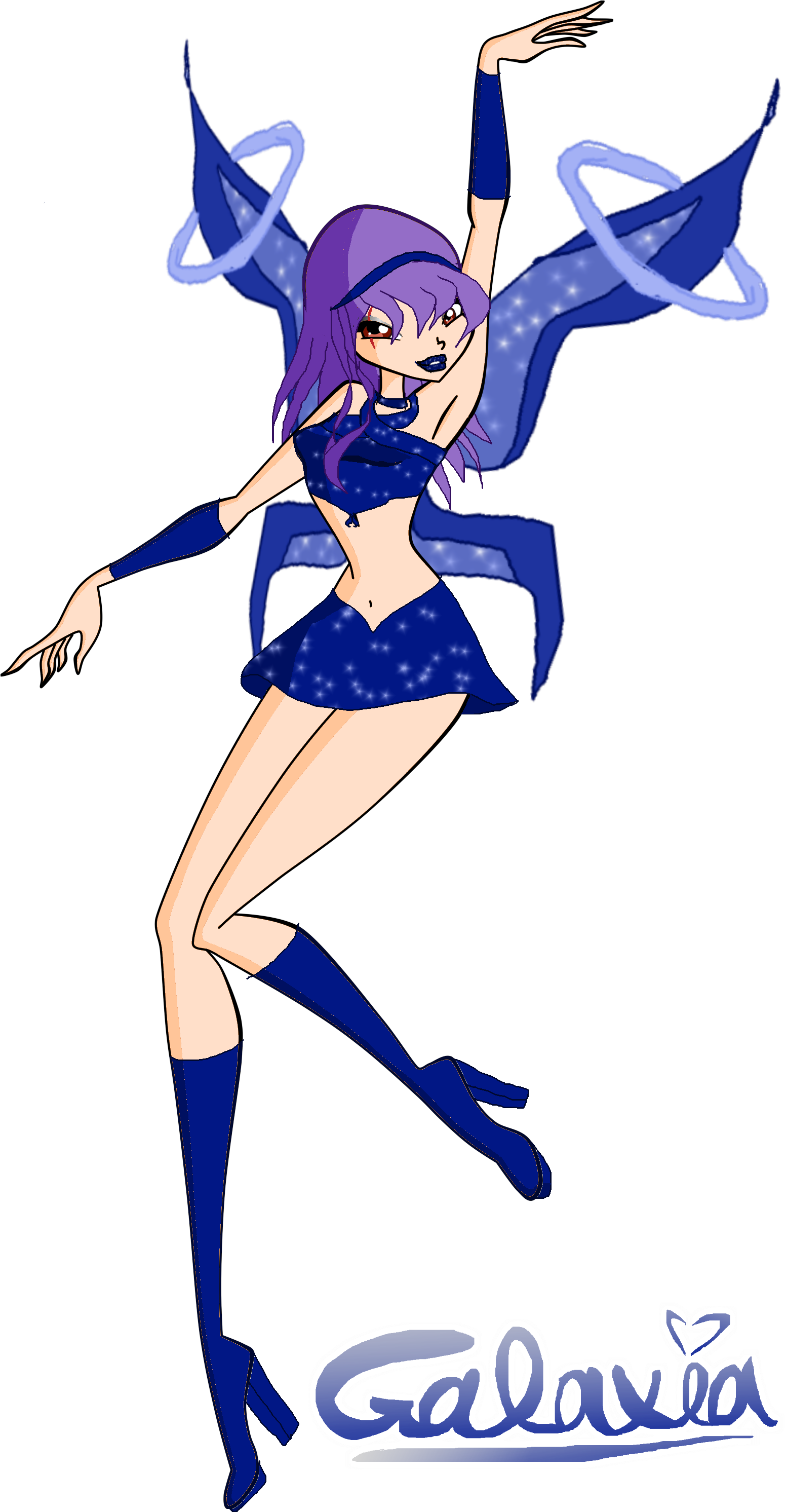 Galaxia - Cartoon (1800x3045), Png Download