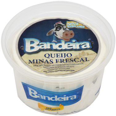 Queijo Minas Frescal 500g - Embalagem Para Queijo Frescal (400x400), Png Download