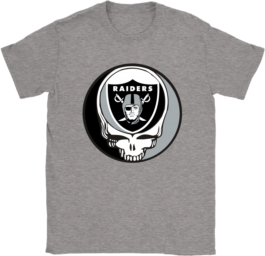 Oakland Raiders Grateful Dead Steal Your Face Football - Gucci Shirt Mickey Mouse (1024x1024), Png Download