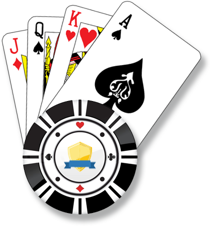 Poker Face Cards Poker Chip - Eta Hand2mind Playing Cards, Standard Size, 1 Deck (420x452), Png Download