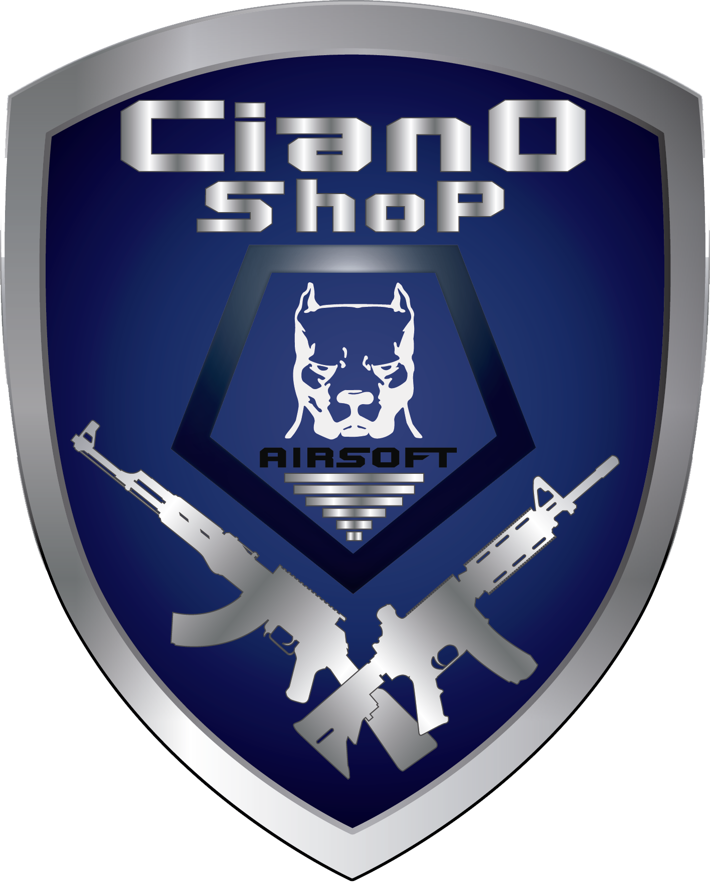 Logo Fondo Azul Png Web - Airsoft (1416x1761), Png Download