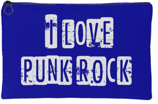 I Love Punk Rock Accessory Pouch - Late Knights Hop O' The Morning (600x600), Png Download