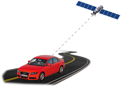 Chekhra Gps Solutions - Gps Tracker Car Png (500x376), Png Download