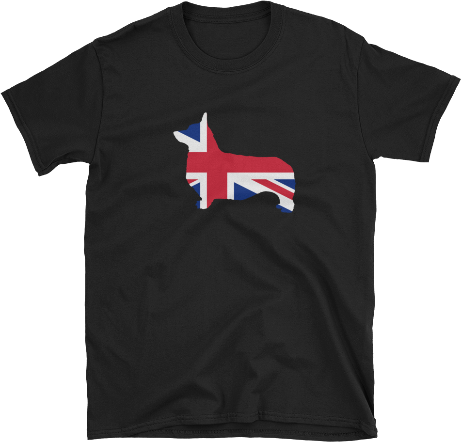 United Kingdom Corgi Flag - Thick Fil A Shirt (1000x1000), Png Download