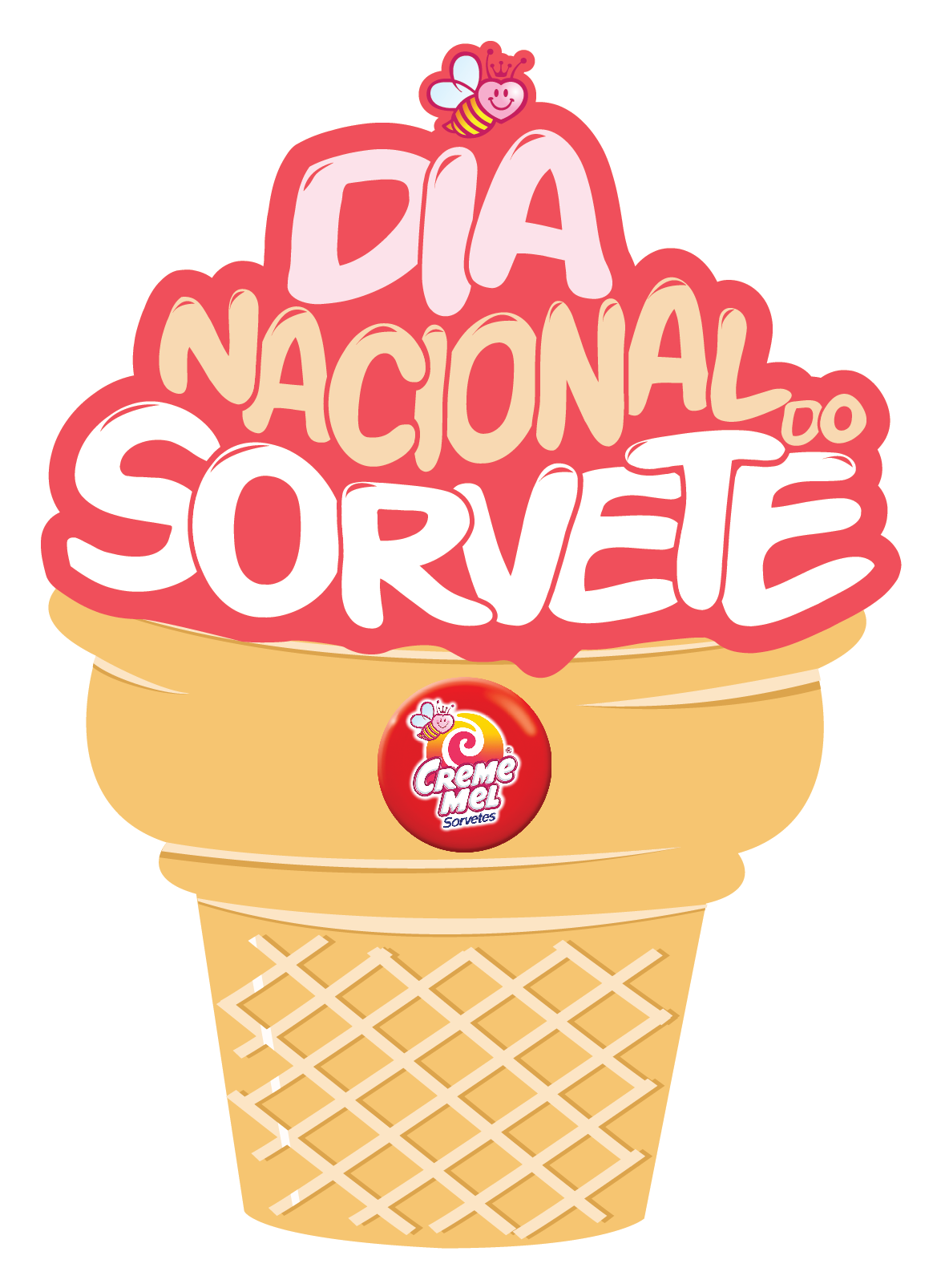 “queremos Desfazer O Mito De Que Sorvetes E Picolés - Creme Mel (1717x1717), Png Download