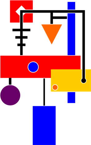 Vinilo Decorativo Formas Geométricas De Colores - Geometric Shape (470x470), Png Download