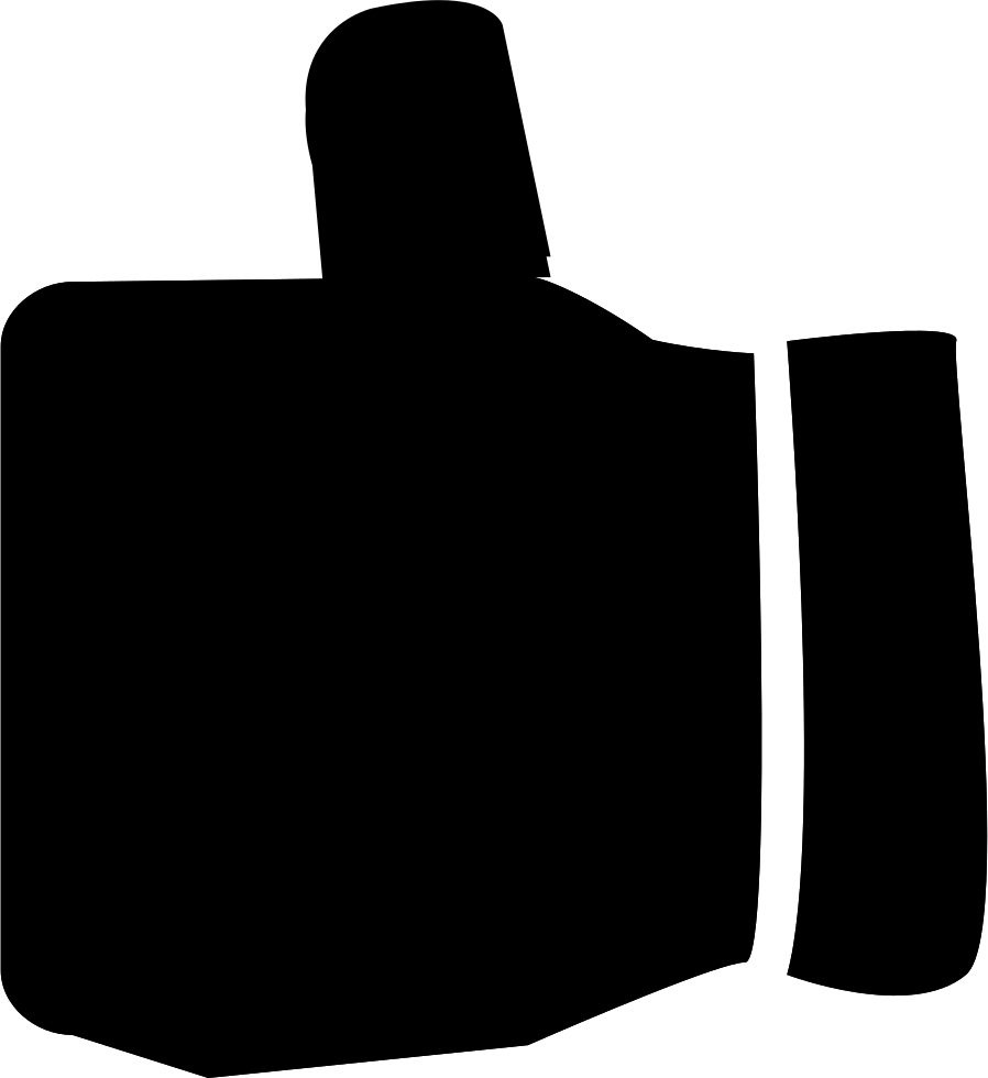 Like Hand Gesture Silhouette - Hoodie (898x980), Png Download