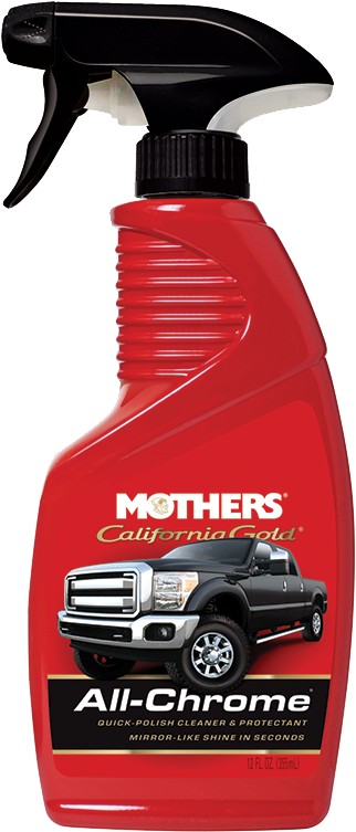 California Gold All Chrome Quick Polish Cleaner - Mothers California Gold Chrome Quick Polish (800x800), Png Download