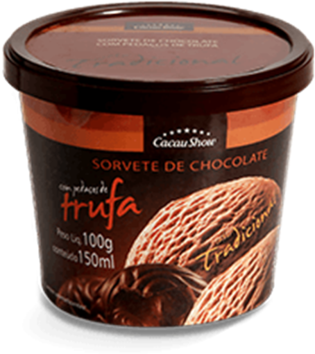 Cacau Show Lança Sorvete Sabor De Trufa Para O Verão - Sorvete Cacau Show Preço (986x719), Png Download
