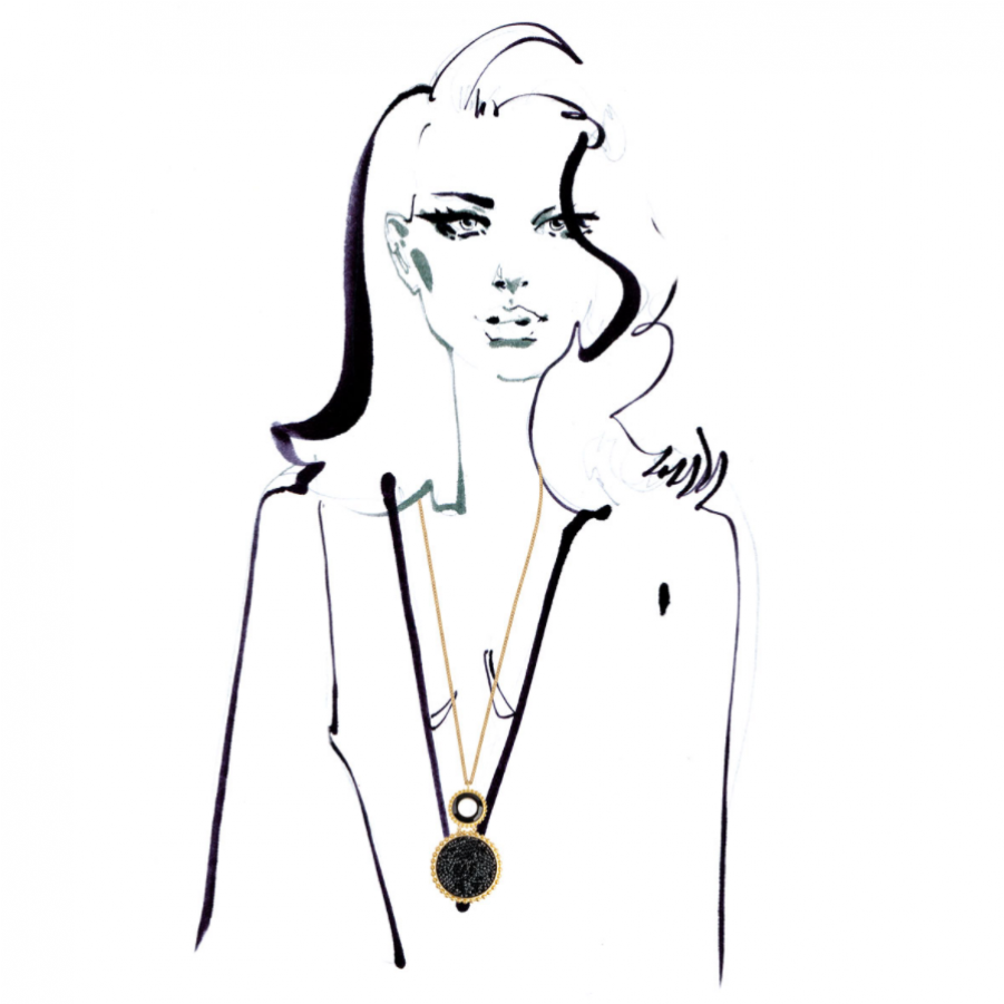 Necklace Ryn52 - Necklace (900x1115), Png Download