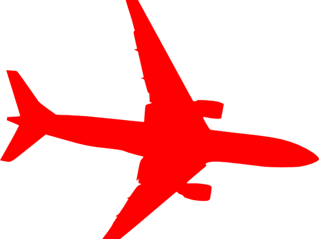 Aircraft Clipart Airplane Wing - Plane Vector (640x480), Png Download