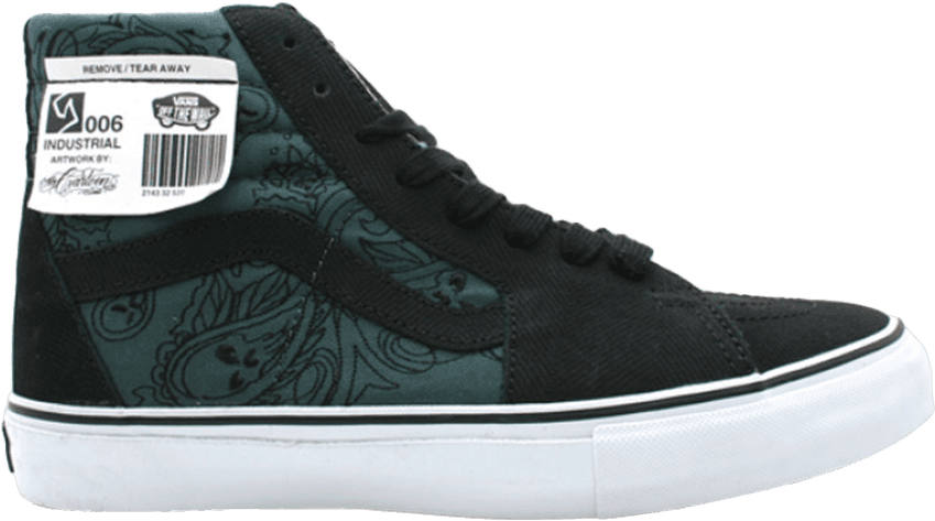 Cartoon X Sk8-hi S 'green' - Skate Shoe (849x473), Png Download