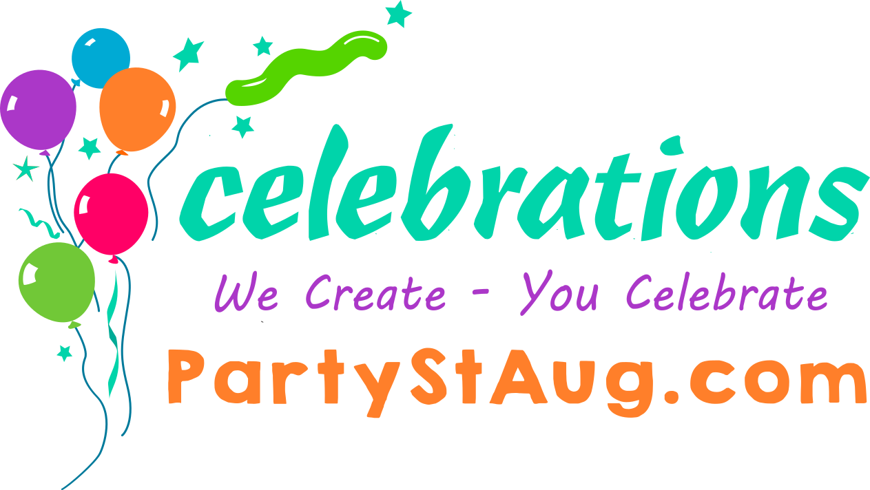 Shop Party Supplies - Celebrations Text Png (1263x712), Png Download