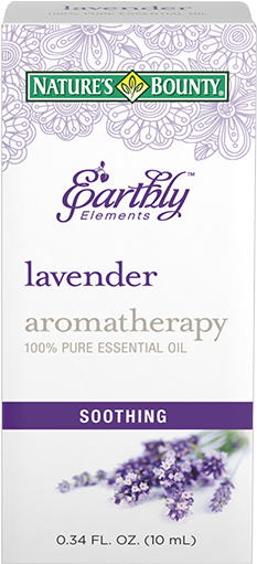 Lavendar Essential Oil - Nature's Bounty Earthly Elements Aromatherapy Lavender (300x510), Png Download