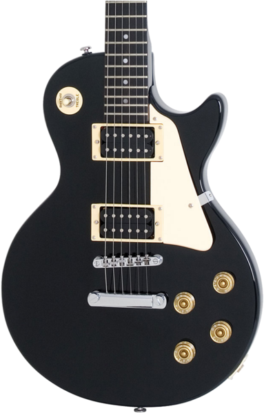 Guitarra Electrica Epiphone Enbebch1 Lp 100 Ebony Ch - Guitarra Epiphone Lp 100 (600x600), Png Download