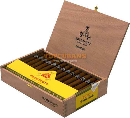 Montecristo Double Edmundo Box Of - Montecristo (560x560), Png Download