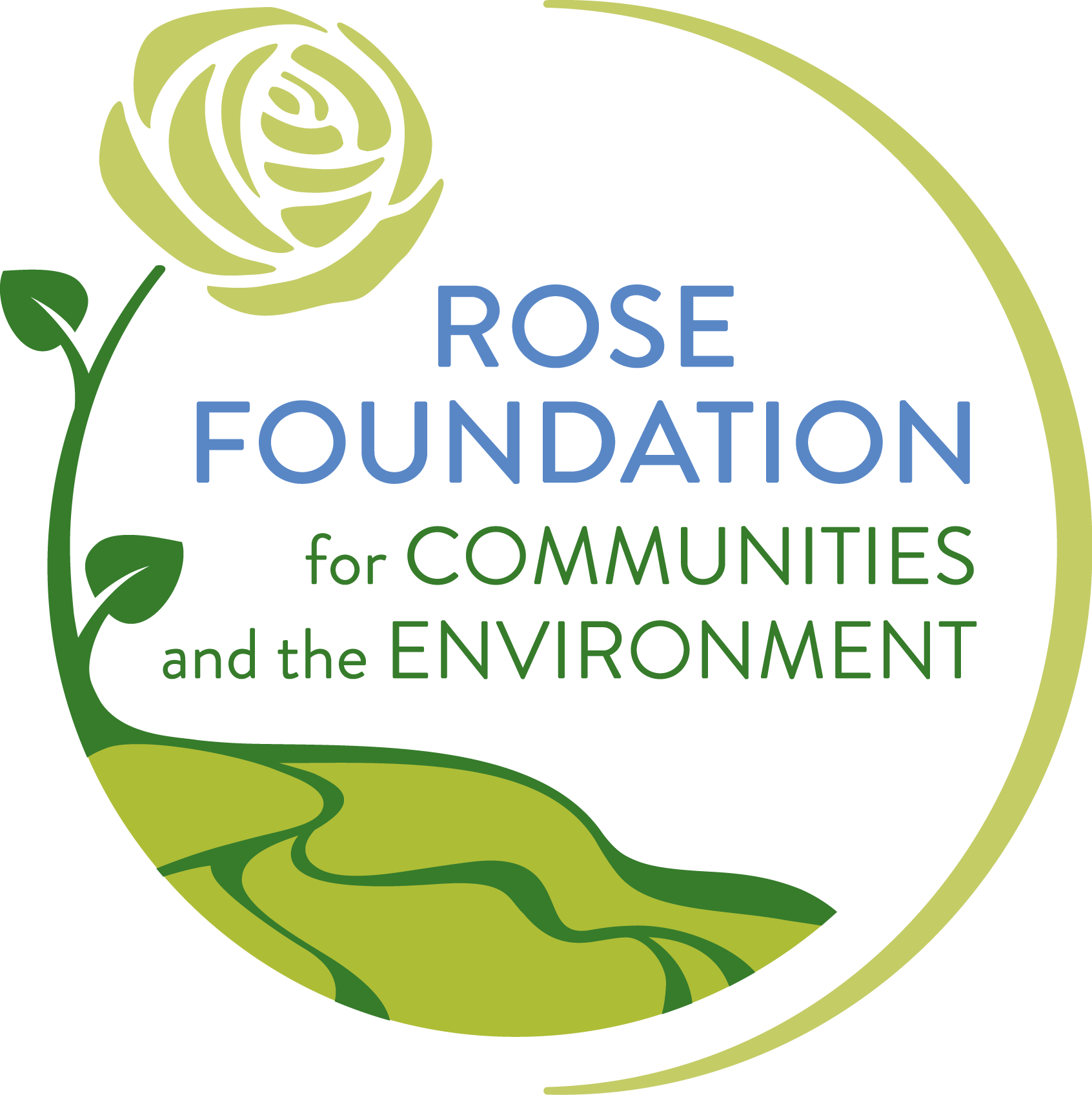 Logo Cmyk Trans Png Logo Bw Trans - Rose Foundation Logo (1692x1697), Png Download