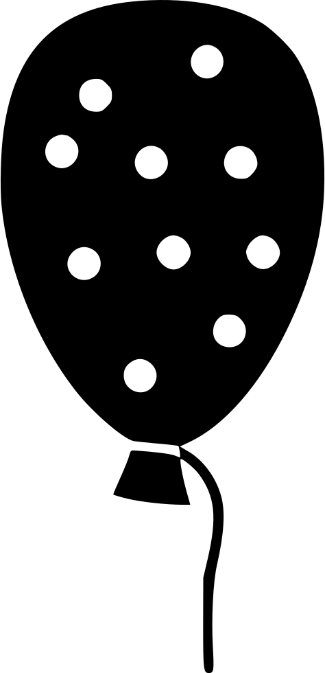 Balloon Party Dot Comments - Balloon Birthday (474x980), Png Download