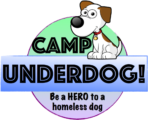 Ht Little Dogcamper Camp Underdog Logo - Dog 5'x7'area Rug (711x534), Png Download