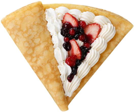 • Food Yum Crepes Png Transparent Momo - Crepes Transparent (650x650), Png Download