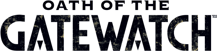 Oath Banner - Magic The Gathering - Oath Of The Gatewatch Booster (750x230), Png Download