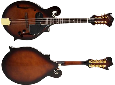 F Cut F Style Mandolin - Fingerboard (600x350), Png Download