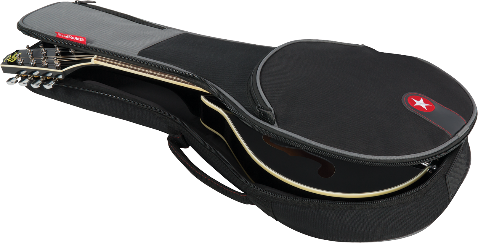 Mandolin Padded Gig Bag Road Runner Avenue Rr1man - Strap (1614x822), Png Download