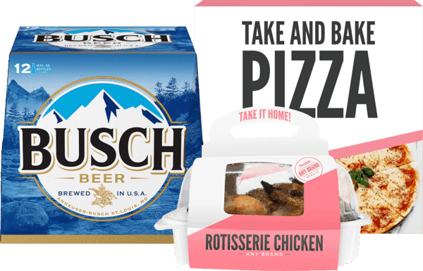 Busch Beer, 3 Pack, 25 Fl Oz (600x385), Png Download