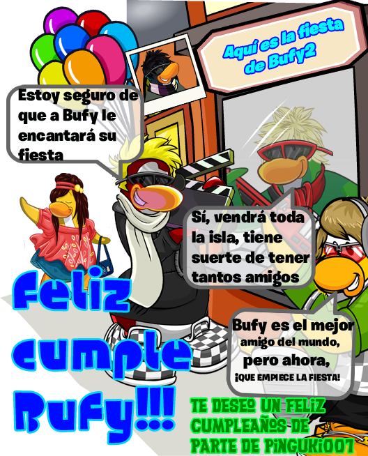 Regalo De Cumpleaños De Pinguki - Club Penguin Avatars (528x654), Png Download