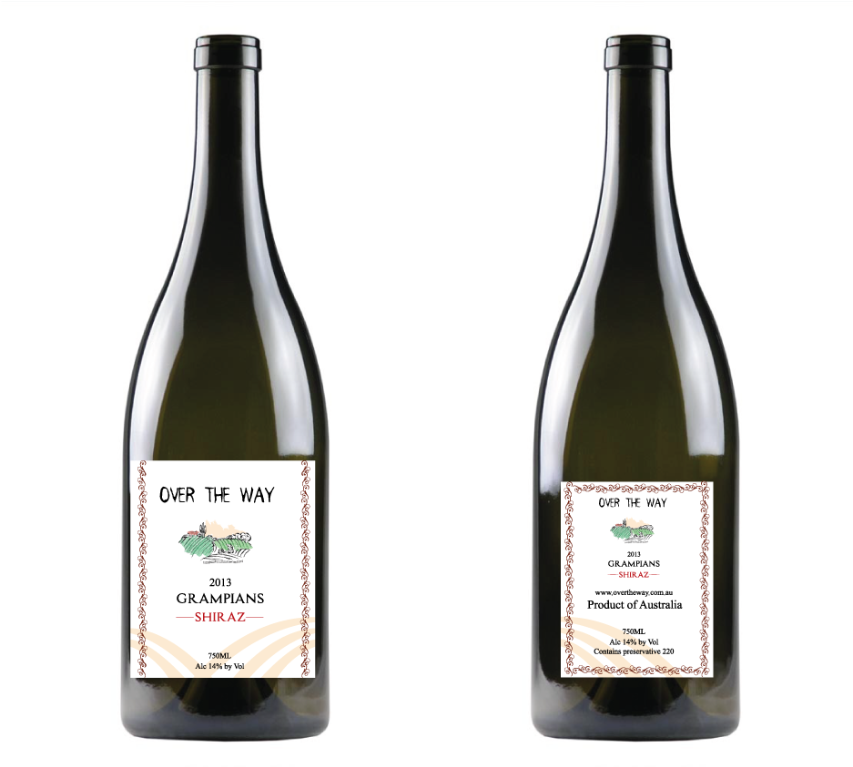 Diseño De Etiqueta Por Mr - Wine Label (1191x842), Png Download