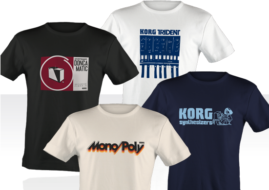 Korg Doncamatic Vintage T-shirt Xl (550x400), Png Download