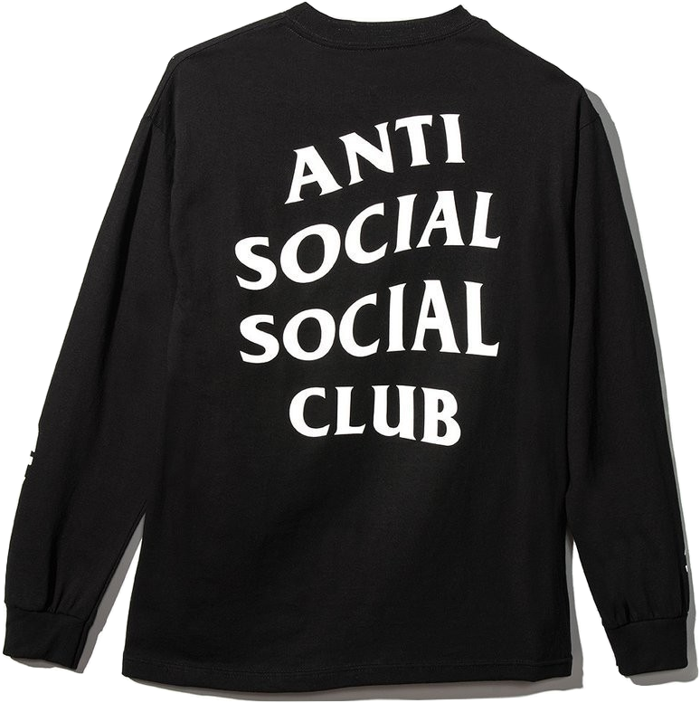 Anti Social Social Club - Anti Social Social Club Iphone X Case (849x852), Png Download