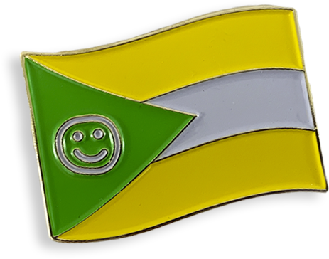 Boy Pablo - 777 Flag - Pin-back Button (1000x1000), Png Download