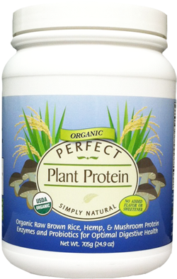 Perfect Plant Protein - Perfect Supplements Perfect Plant Protein - Simply (400x500), Png Download