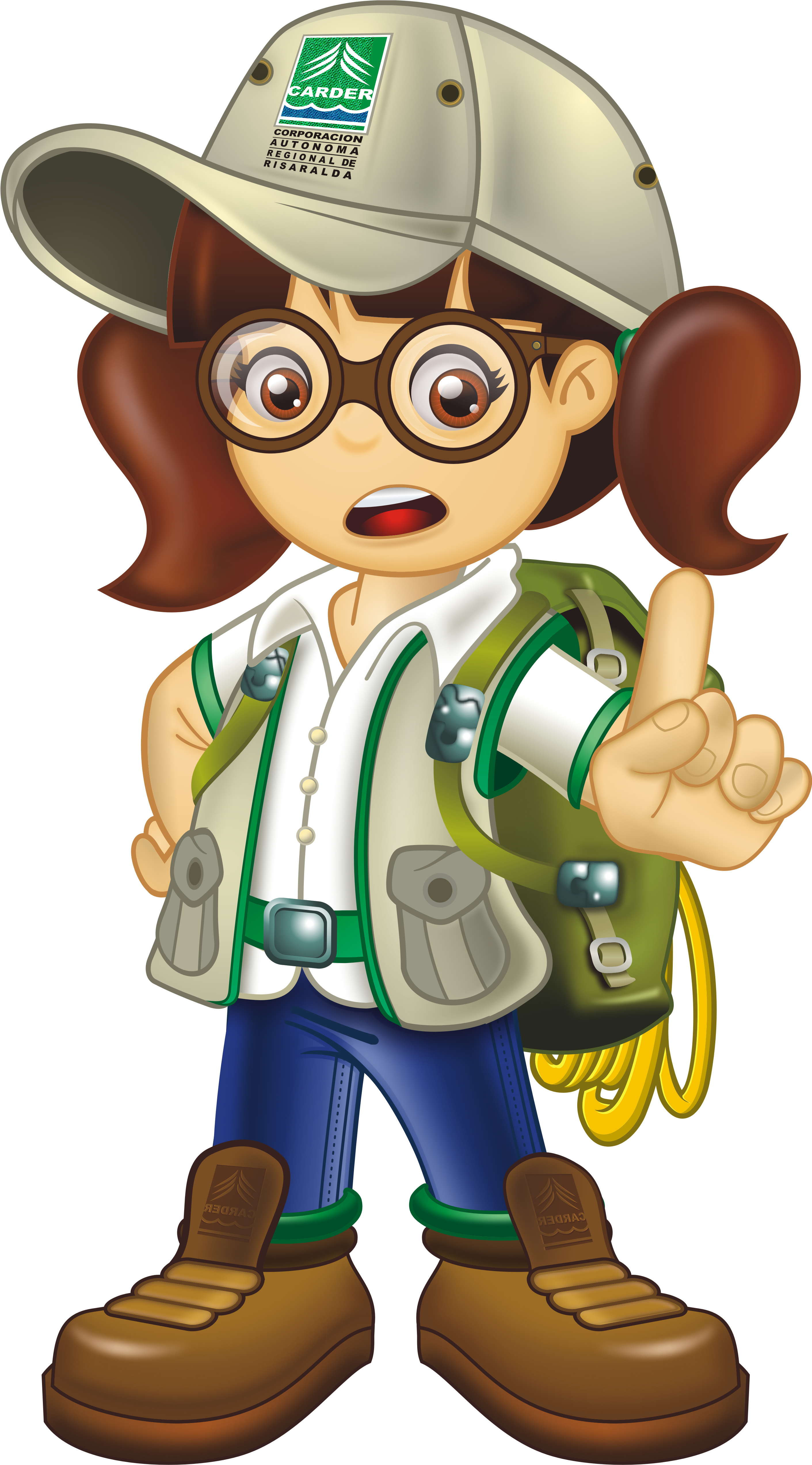 Advertencia - Cartoon (4547x6496), Png Download